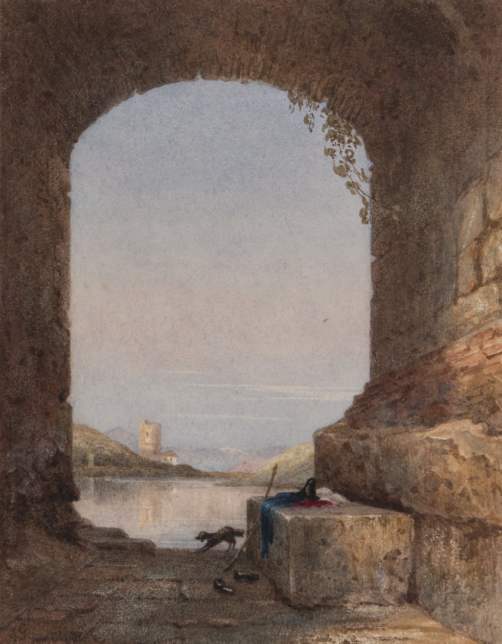 Capriccio neapolitańskie (wc na papierze) autorstwa Arthur Glennie