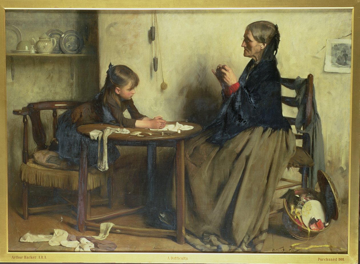 A Trudność autorstwa Arthur Hacker