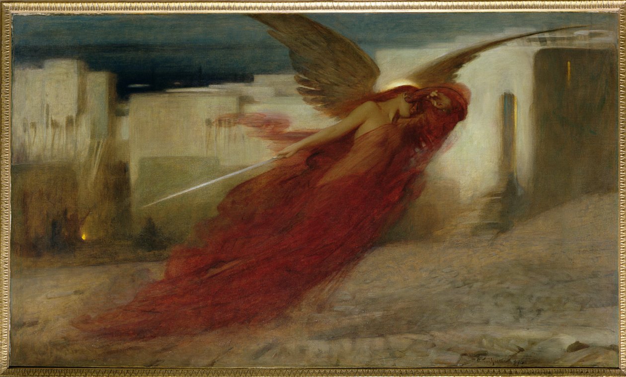 A potem w Egipcie rozległ się wielki krzyk, 1897 autorstwa Arthur Hacker