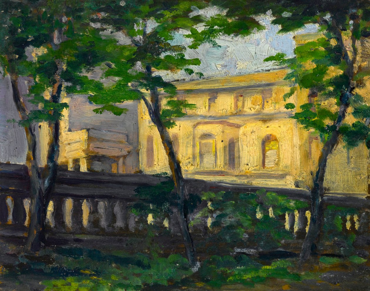 Widok z tarasu Carlton House autorstwa Arthur Haythorne Studd