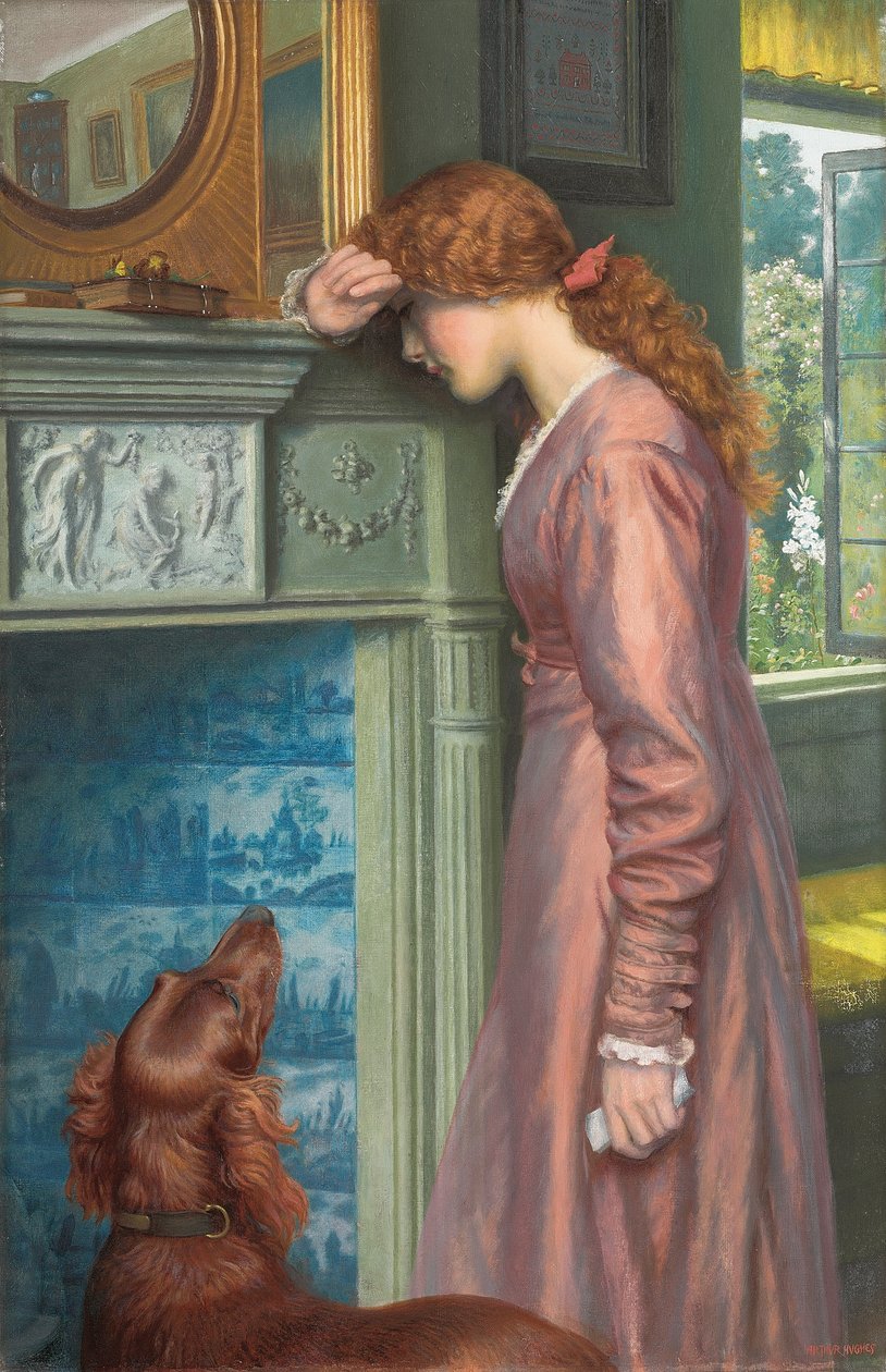 Przechodząca chmura autorstwa Arthur Hughes