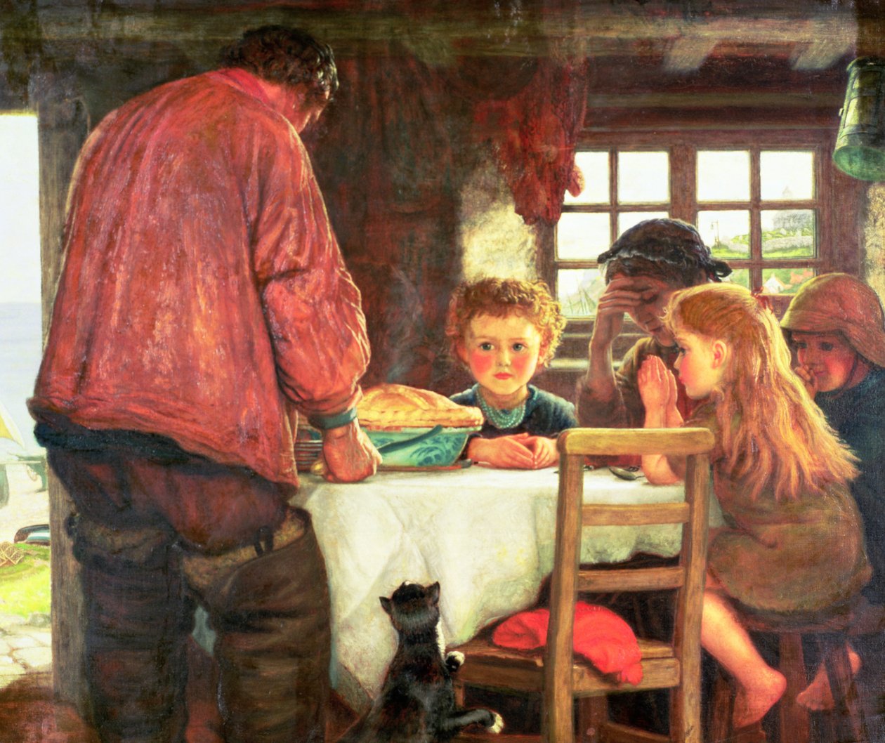 Zmówić modlitwę czyli Kapitan i jego załoga autorstwa Arthur Hughes