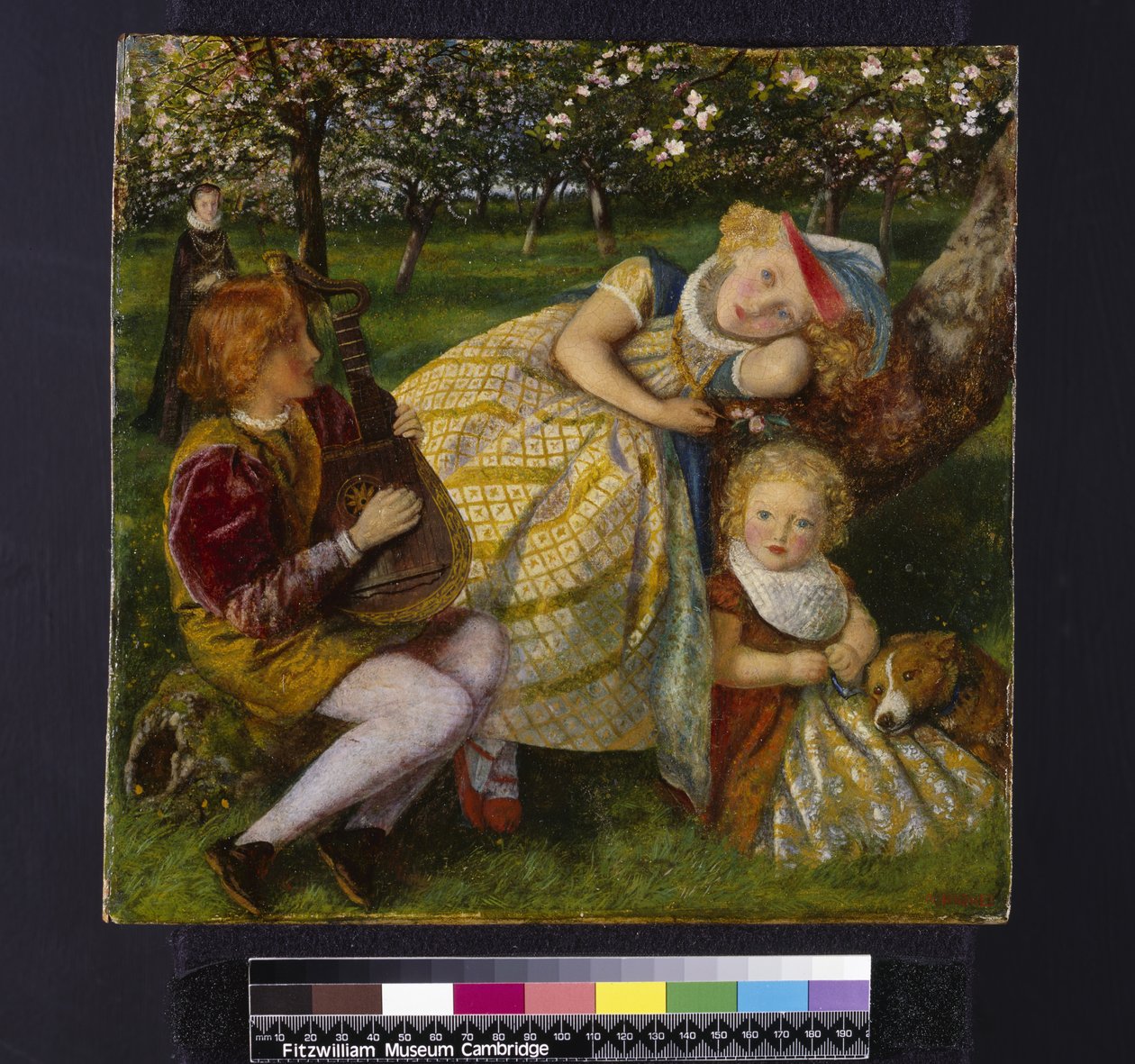 Kings Orchard, ok.1858 autorstwa Arthur Hughes