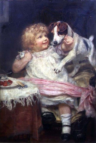 Nieproszony gość autorstwa Arthur John Elsley