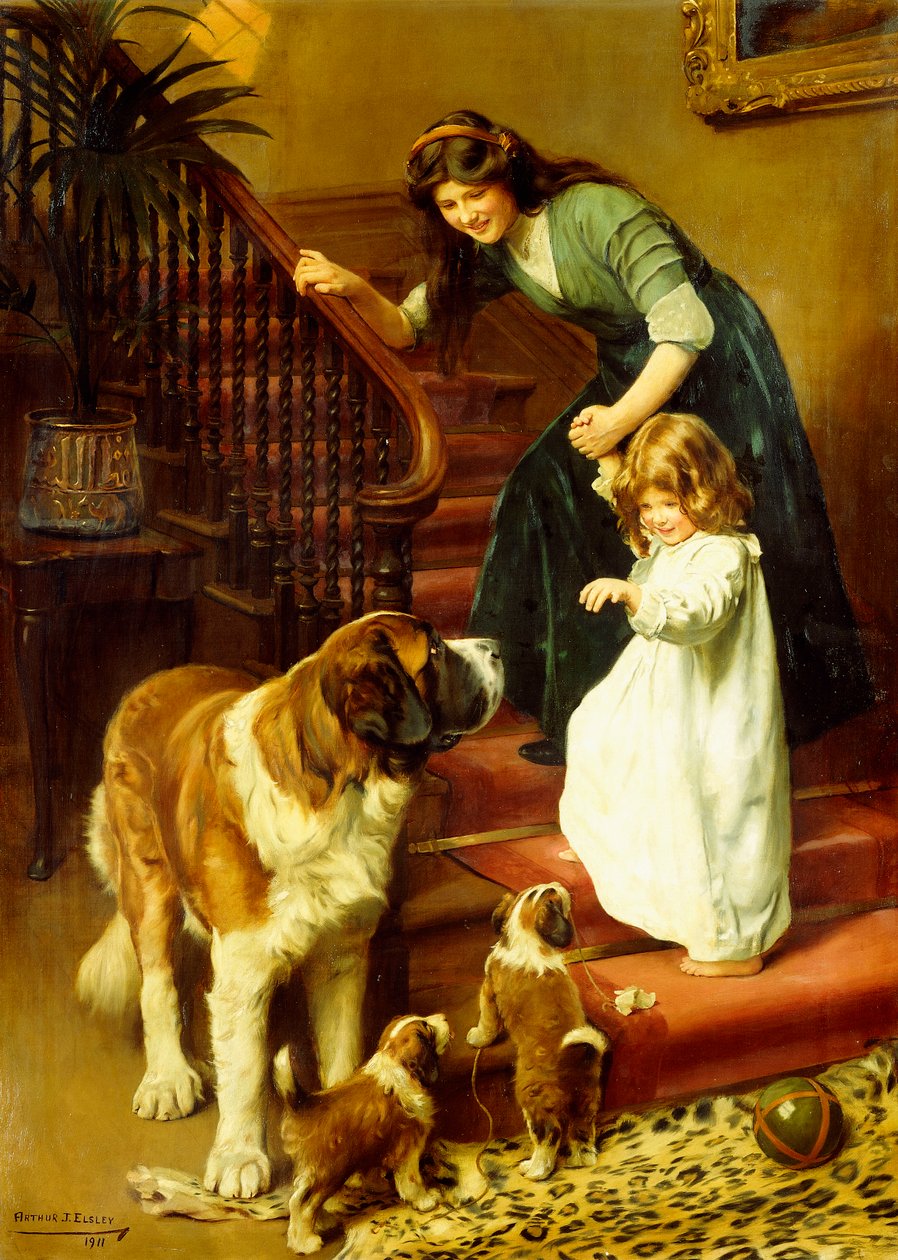 Dobranoc autorstwa Arthur John Elsley