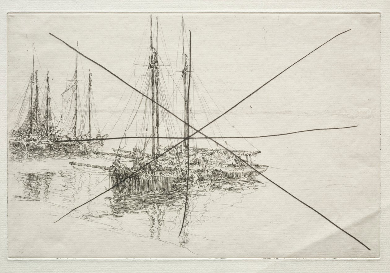 Pogłębiarki do ostryg autorstwa Arthur John Trevor Briscoe