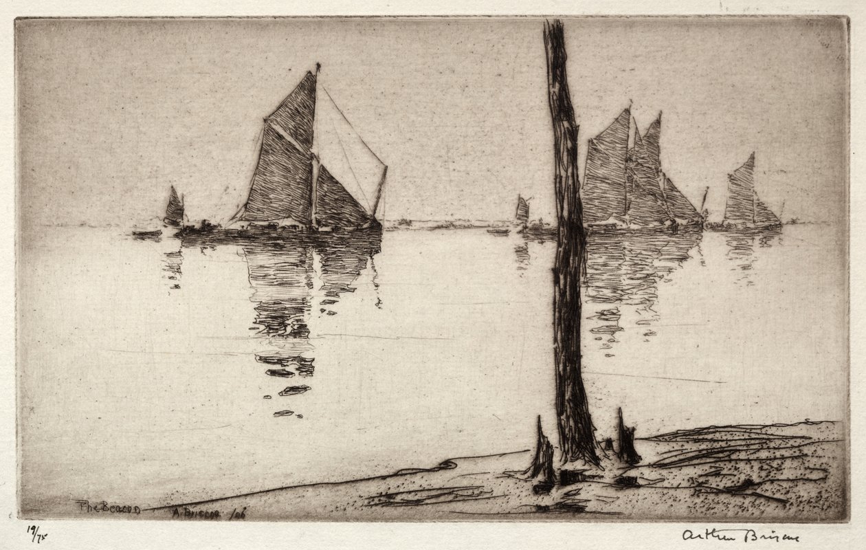 Latarnia morska autorstwa Arthur John Trevor Briscoe