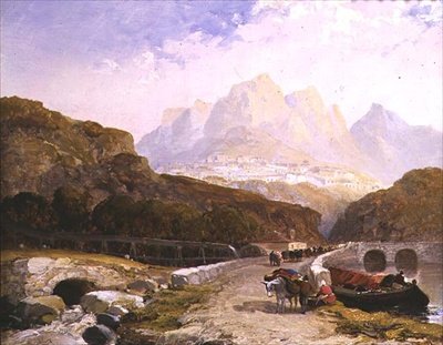 Scena w Portugalii autorstwa Arthur Joseph Meadows
