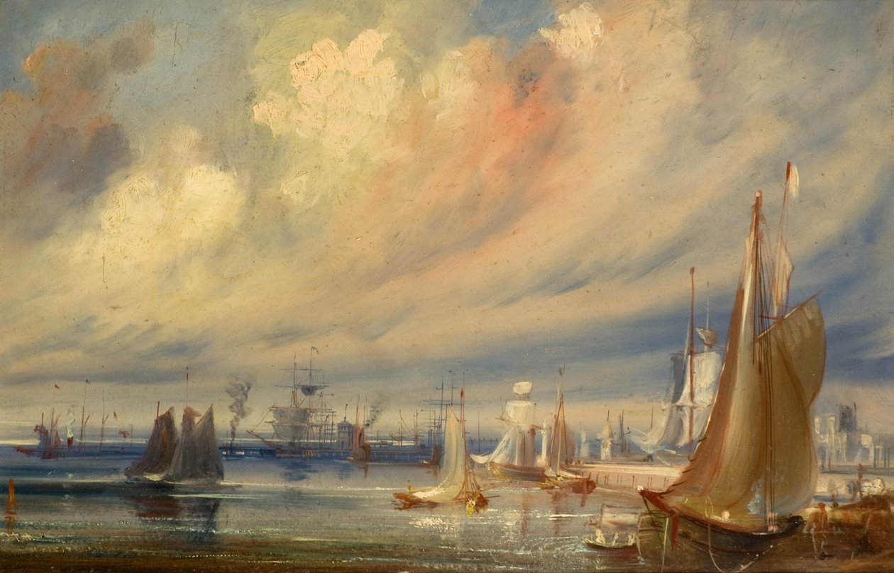 Dundee Docks z patentu Slip autorstwa Arthur Lee