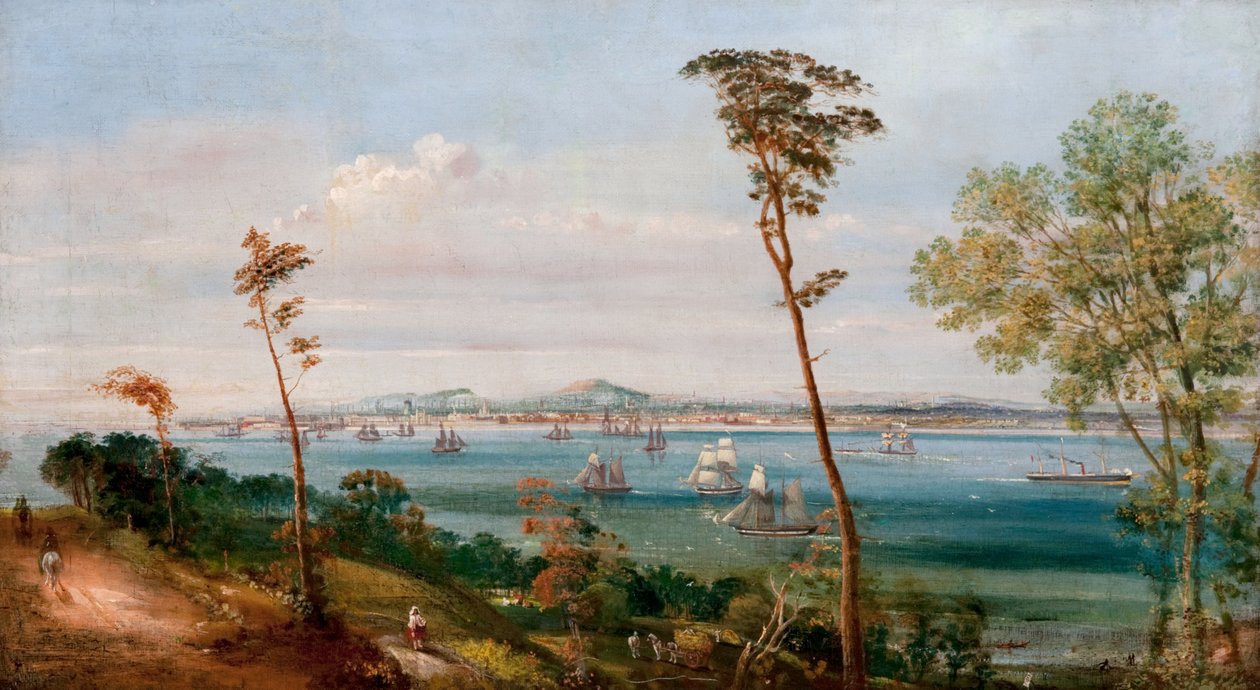 Dundee z East of Craighead, East Newport autorstwa Arthur Lee