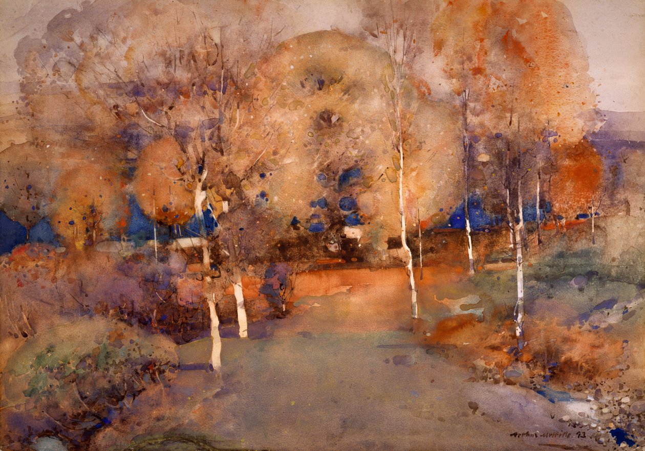 Jesień – Loch Lomond autorstwa Arthur Melville