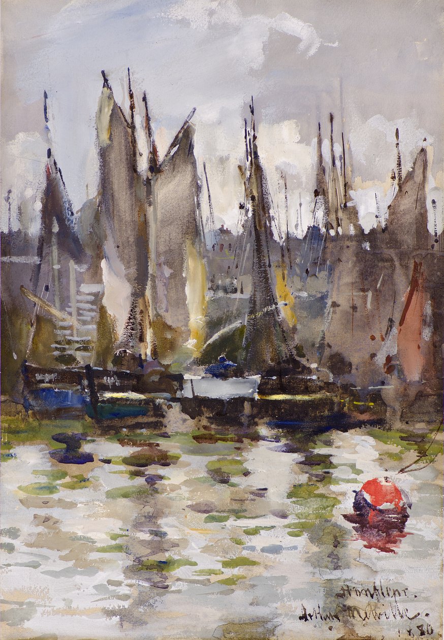 Port Honfleur autorstwa Arthur Melville