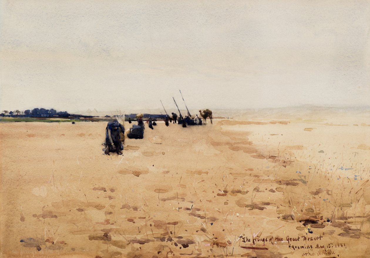 Skraj Wielkiej Pustyni autorstwa Arthur Melville