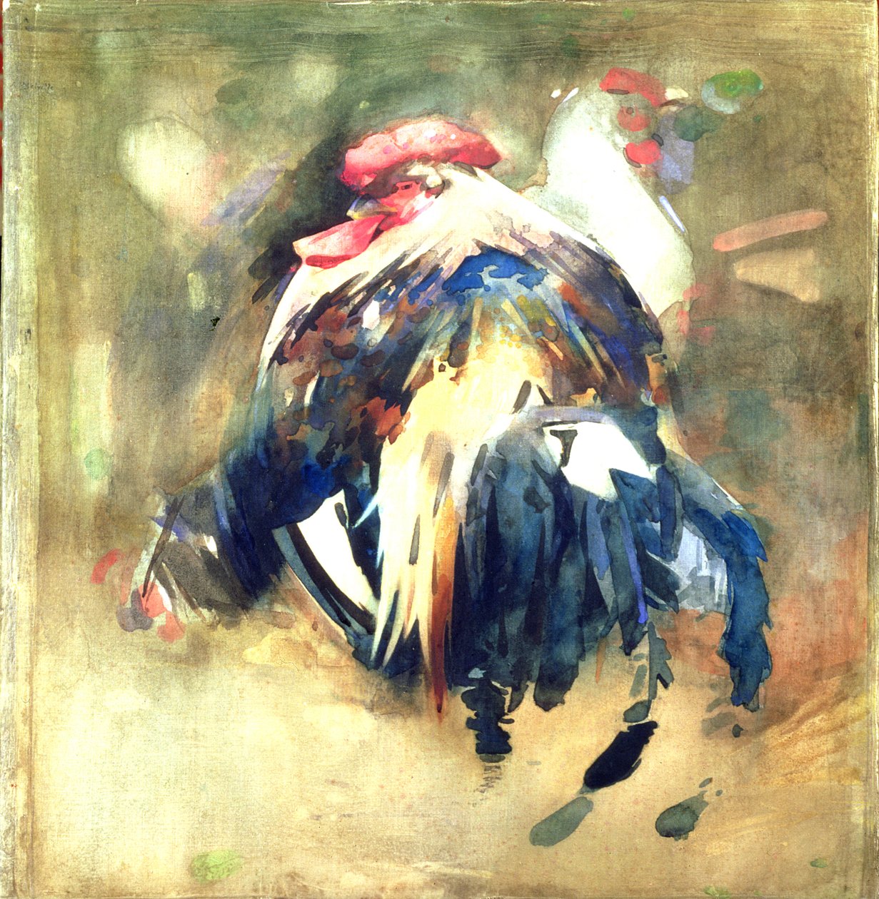 Kogut (wc na pościeli) autorstwa Arthur Melville