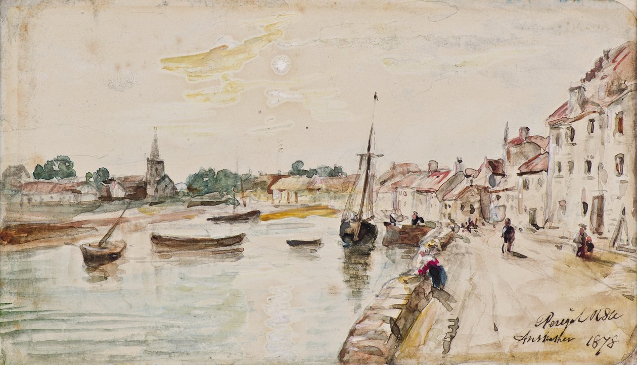Anstruther autorstwa Arthur Perigal