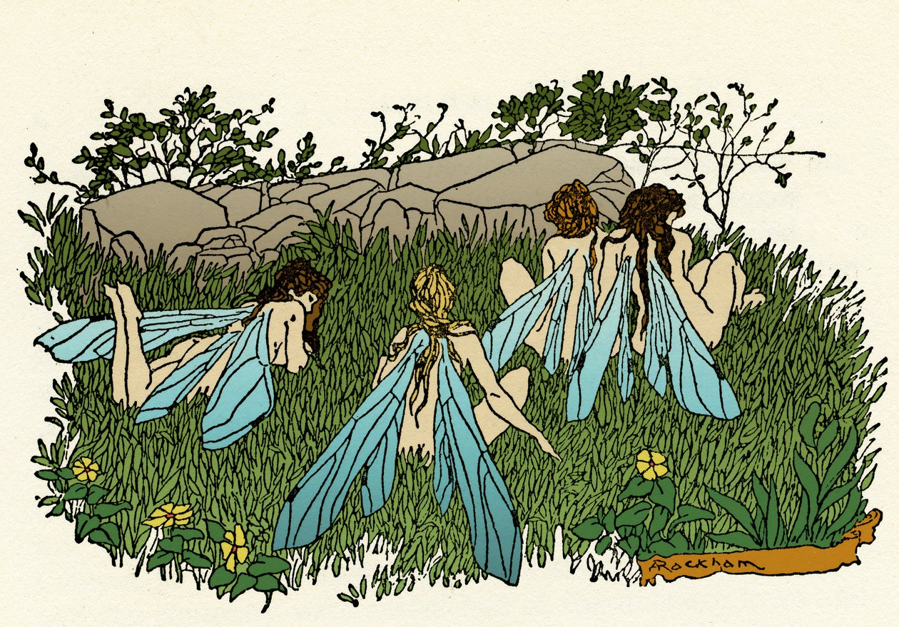 Sen nocy letniej Williama Szekspira autorstwa Arthur Rackham