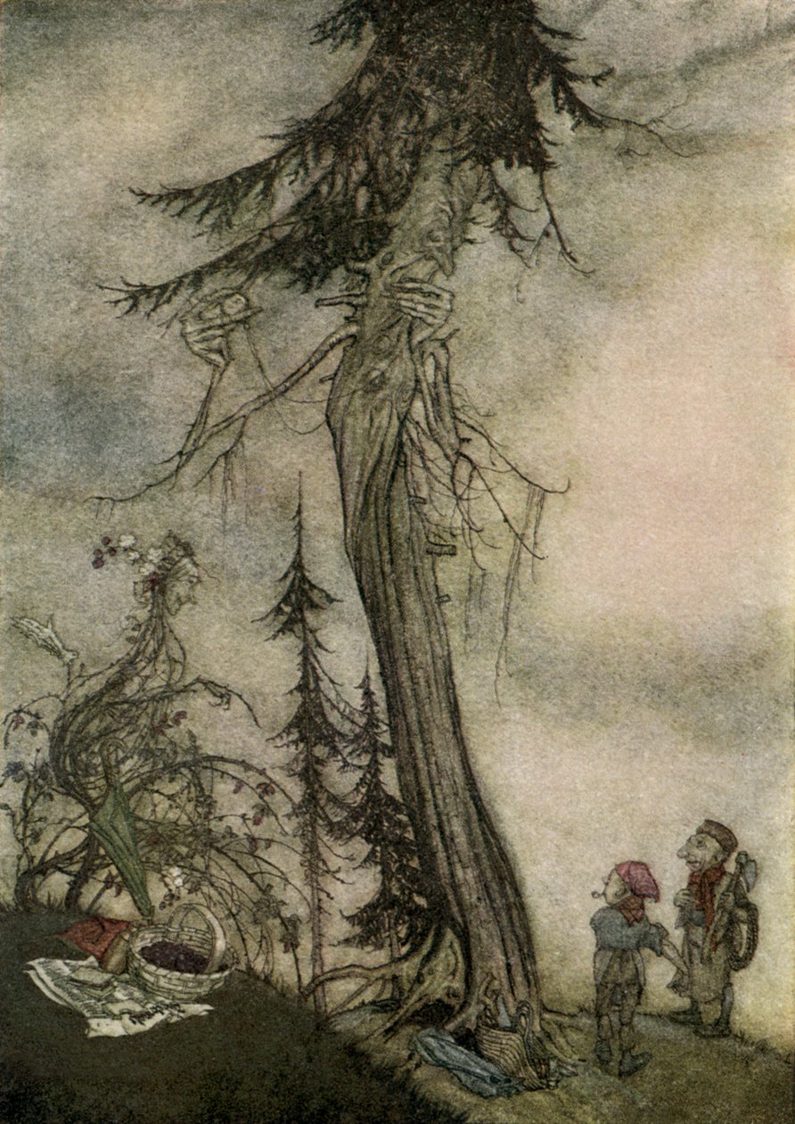 Bajki Ezopa autorstwa Arthur Rackham