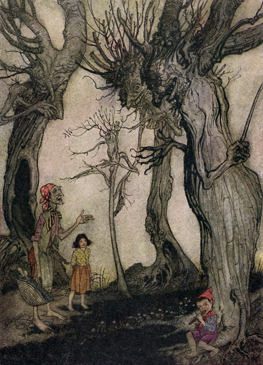 Bajki Ezopa autorstwa Arthur Rackham