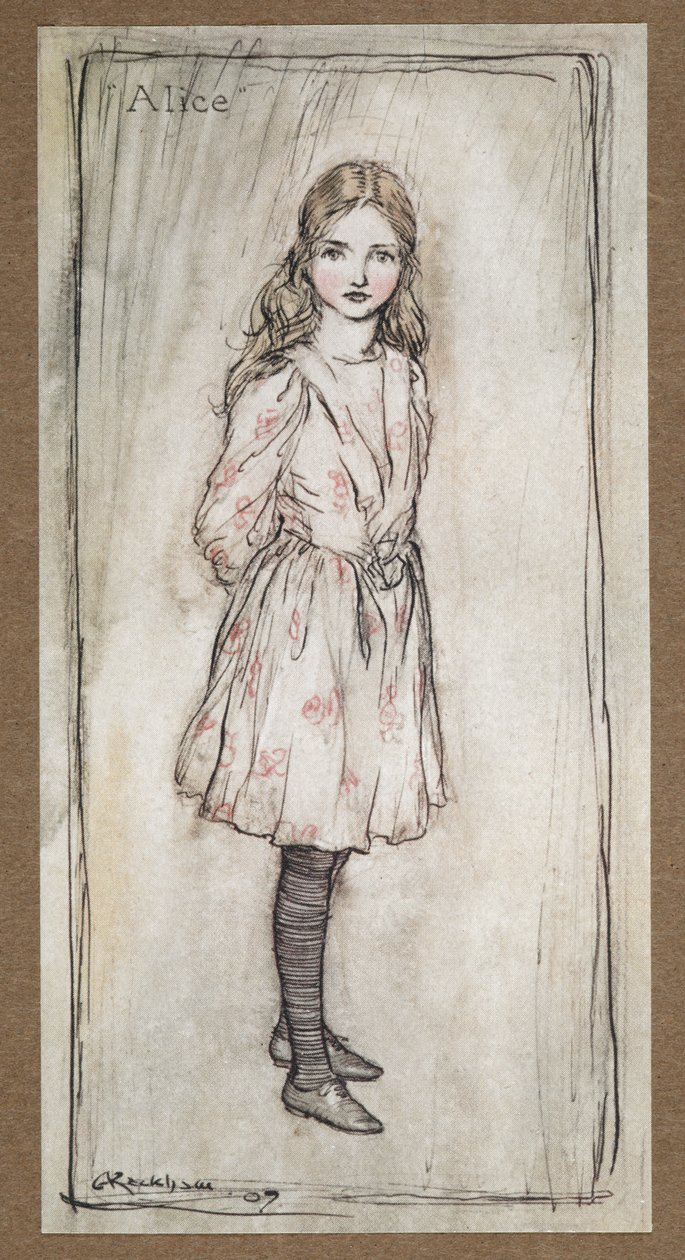 Alicja autorstwa Arthur Rackham