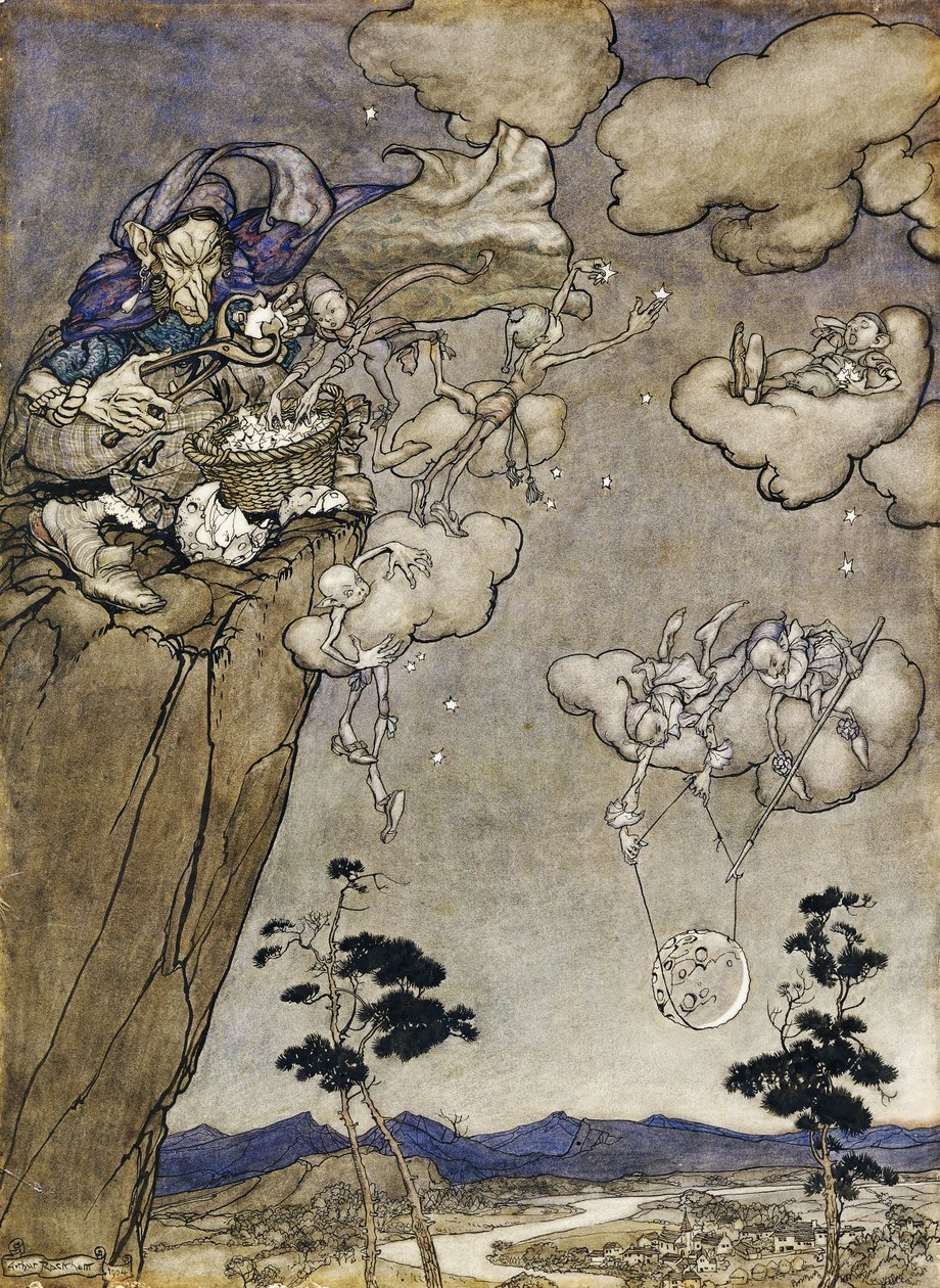 Ilustracja do Ripa van Winkle