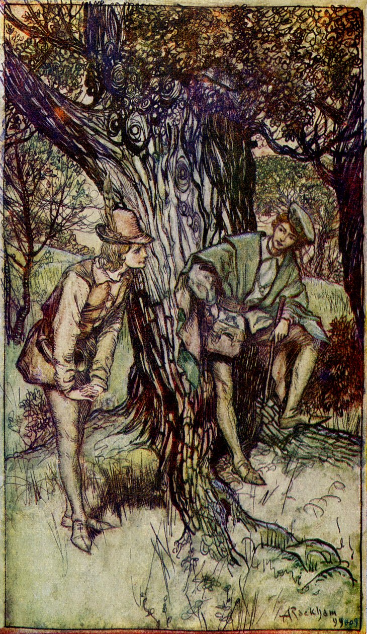 Jak wam się podoba Williama Szekspira autorstwa Arthur Rackham