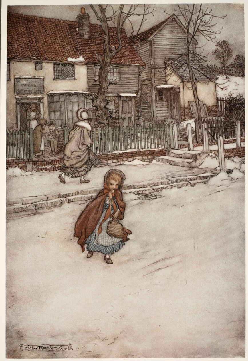 Niektórzy producenci ciastek posunęli się tak daleko, że odcisnęli jego podobizny na swoich noworocznych ciastkach: z Rip Van Winkle by Washington Irving, wyd. 1910 autorstwa Arthur Rackham
