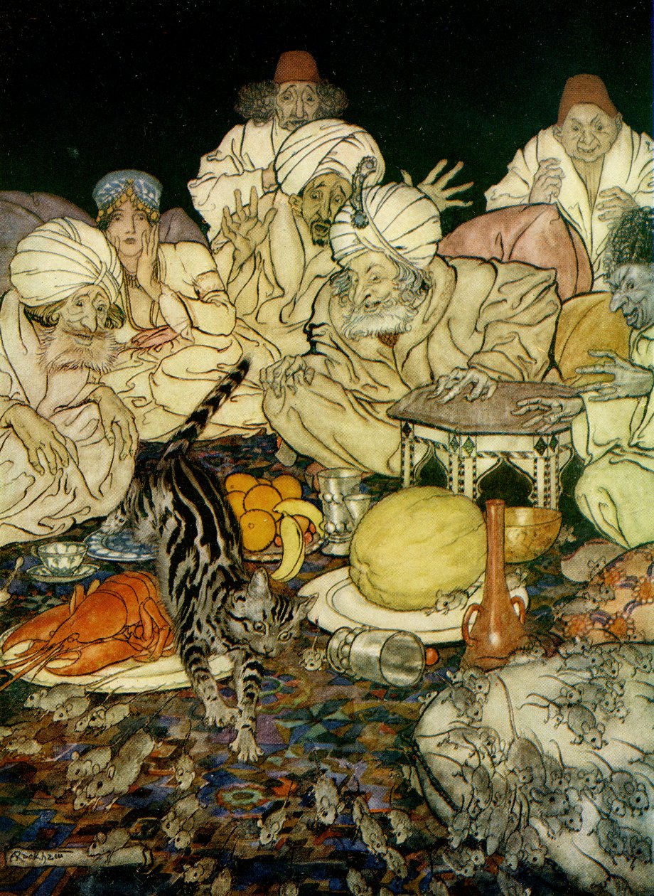 Dicka Whittingtona autorstwa Arthur Rackham