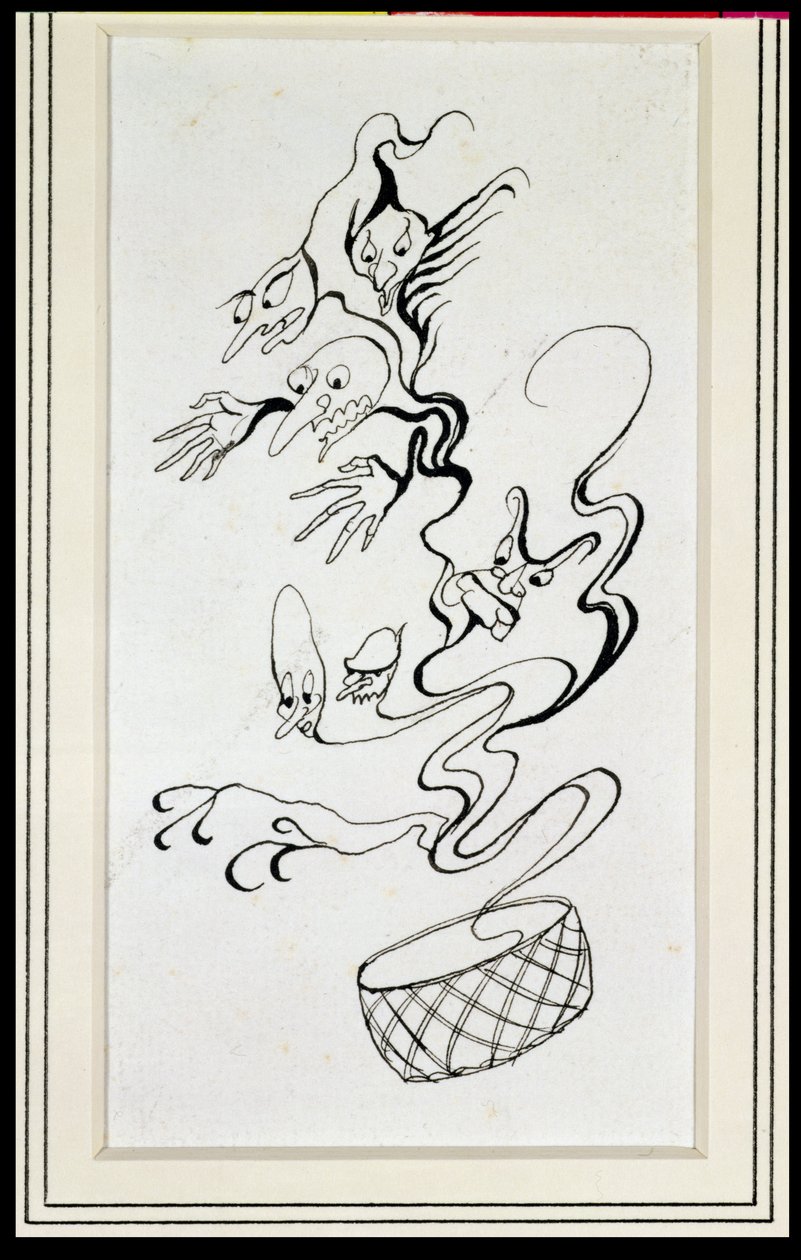 Groteskowe dżiny autorstwa Arthur Rackham