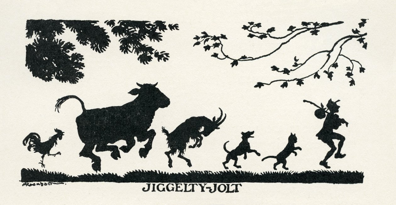 Jak Jack poszedł szukać szczęścia? autorstwa Arthur Rackham