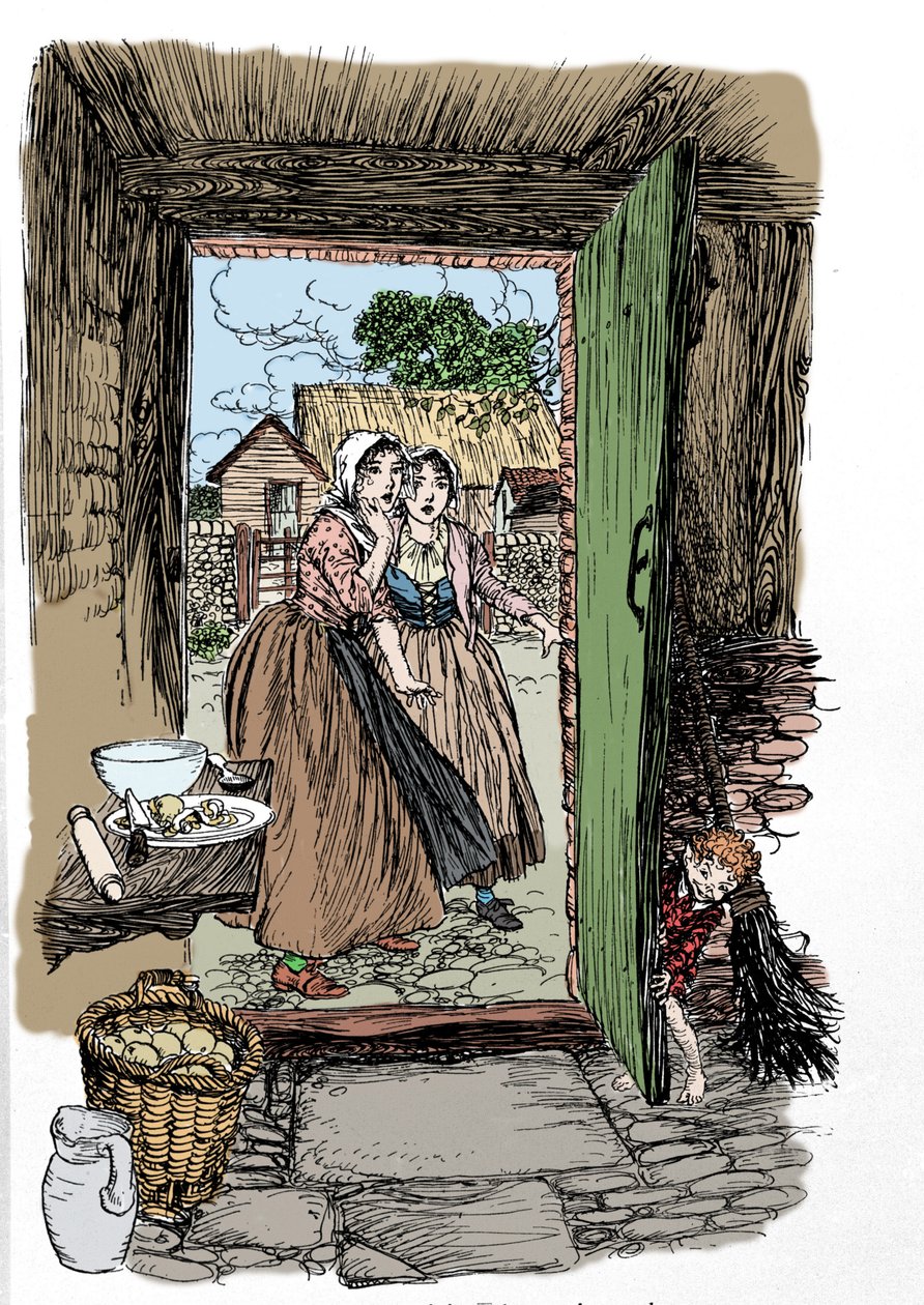Ilustracja Arthura RACKHAMA (1867-1939) do „Snu letniej nocy” Williama Szekspira autorstwa Arthur Rackham