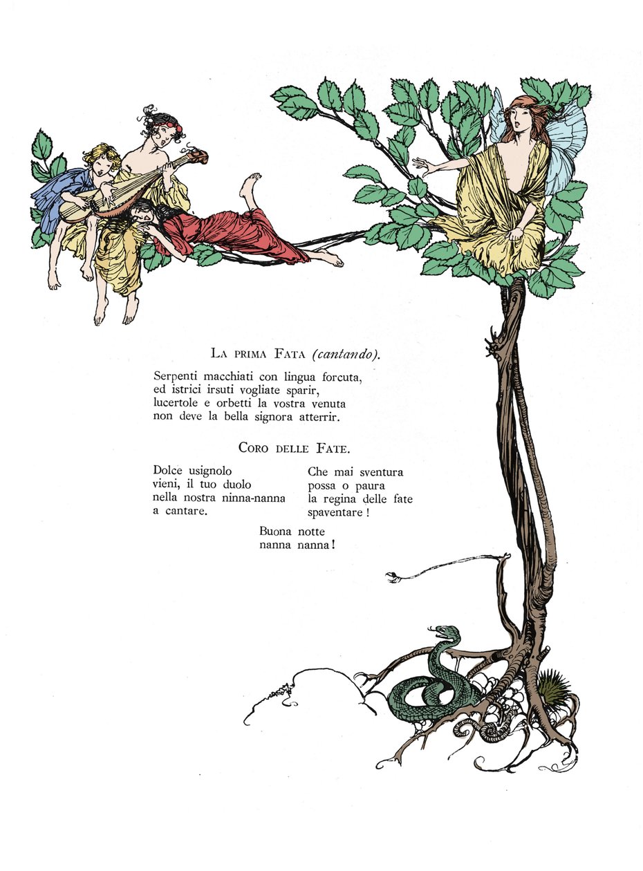 Ilustracja do „Snu letniej nocy” Williama Szekspira autorstwa Arthur Rackham