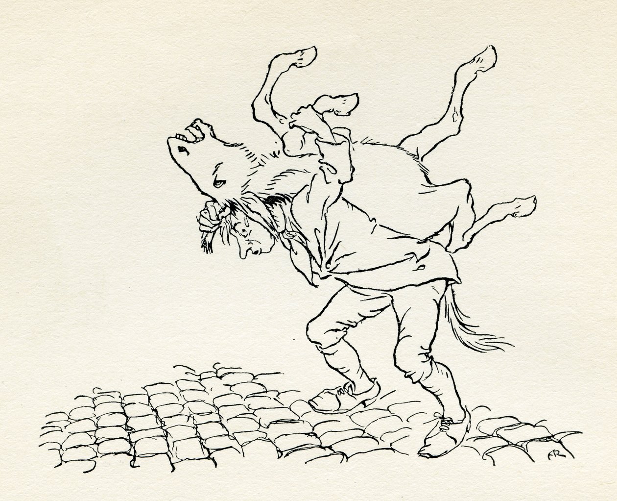 Leniwy Jack autorstwa Arthur Rackham