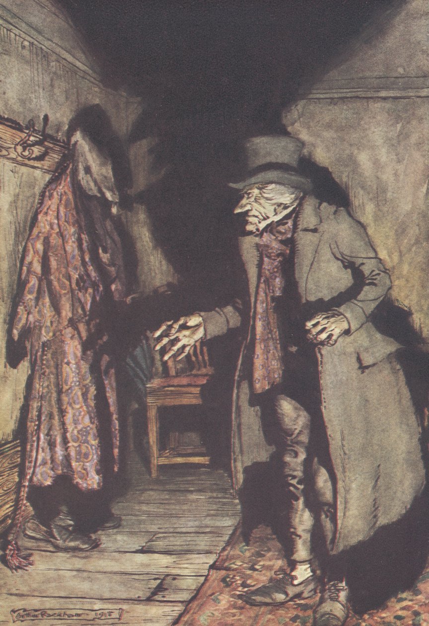 „Nikt pod łóżkiem…” autorstwa Arthur Rackham