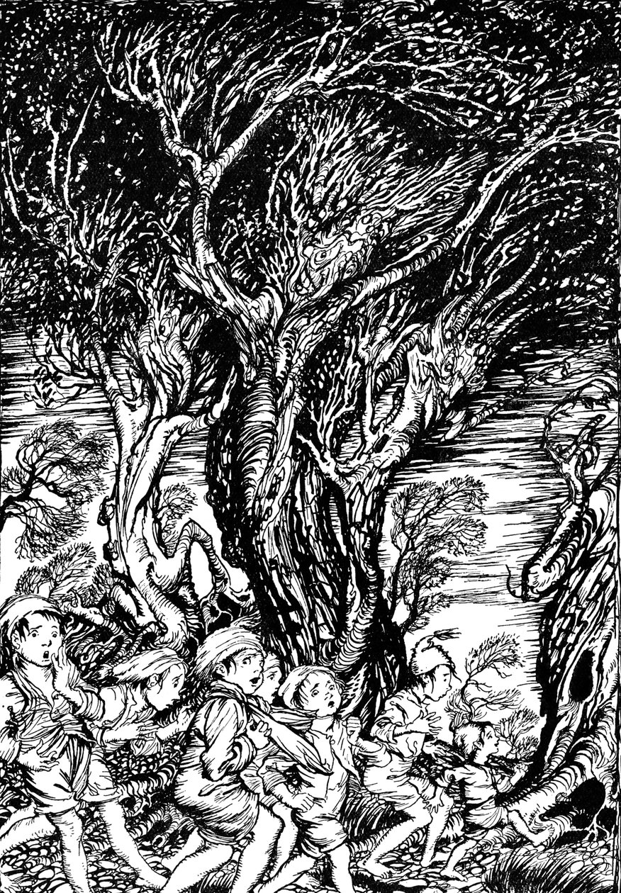 Wróżka Arthura Rackhama autorstwa Arthur Rackham