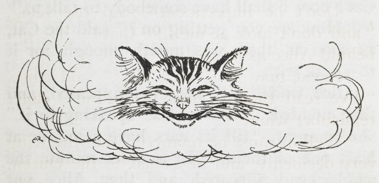 Kot z Cheshire autorstwa Arthur Rackham