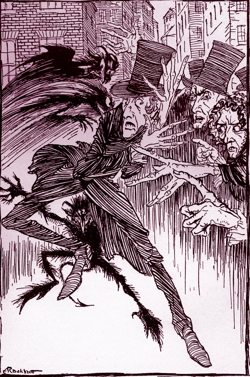 Imp of the Perverse autorstwa Edgara Allana Poe autorstwa Arthur Rackham