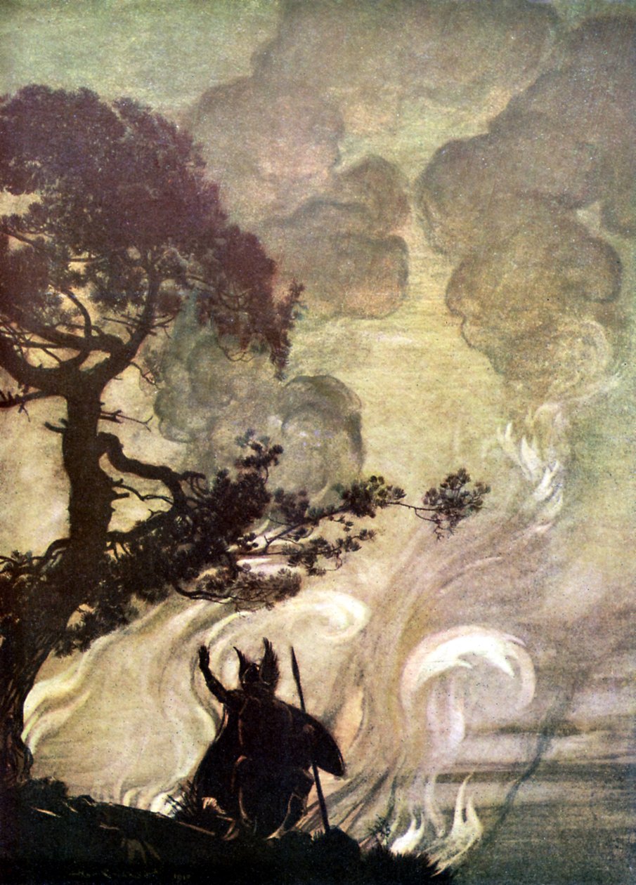 Walkiria Walkiria autorstwa Arthur Rackham