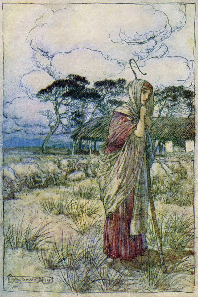Opowieść zimowa Williama Szekspira autorstwa Arthur Rackham