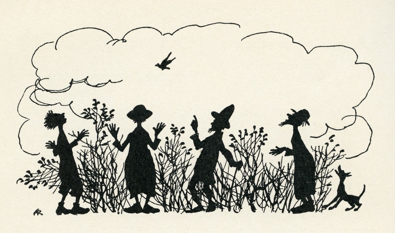Mędrcy Gotham autorstwa Arthur Rackham