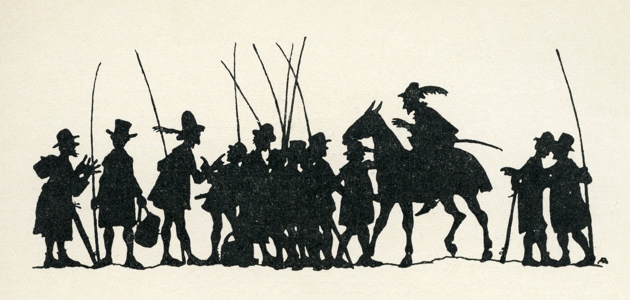 Mędrcy Gotham autorstwa Arthur Rackham