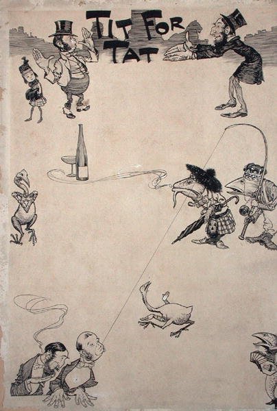 Tit for Tat, ilustracja z Cassell