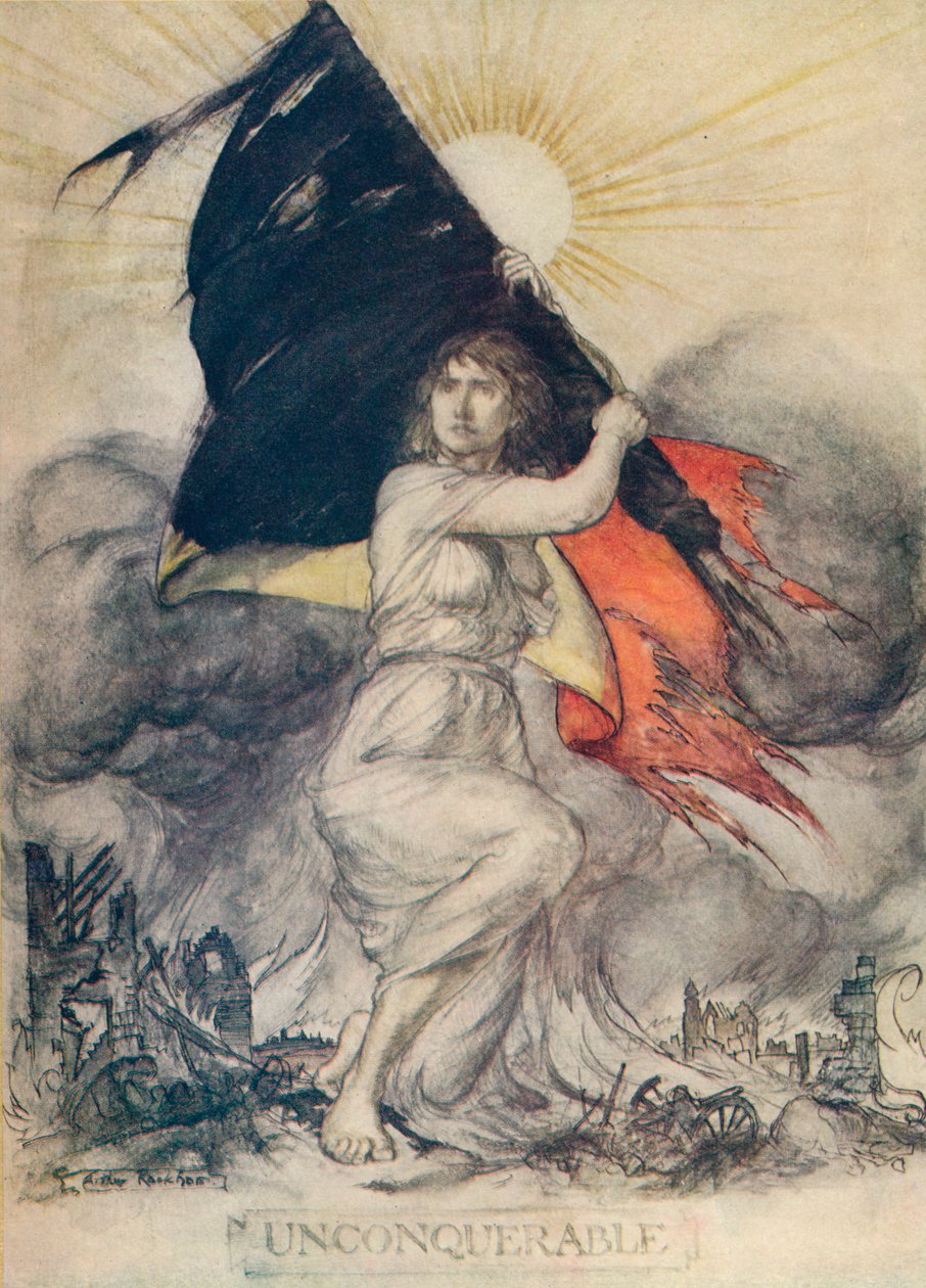 Nie do pokonania, c1914, 1914 autorstwa Arthur Rackham