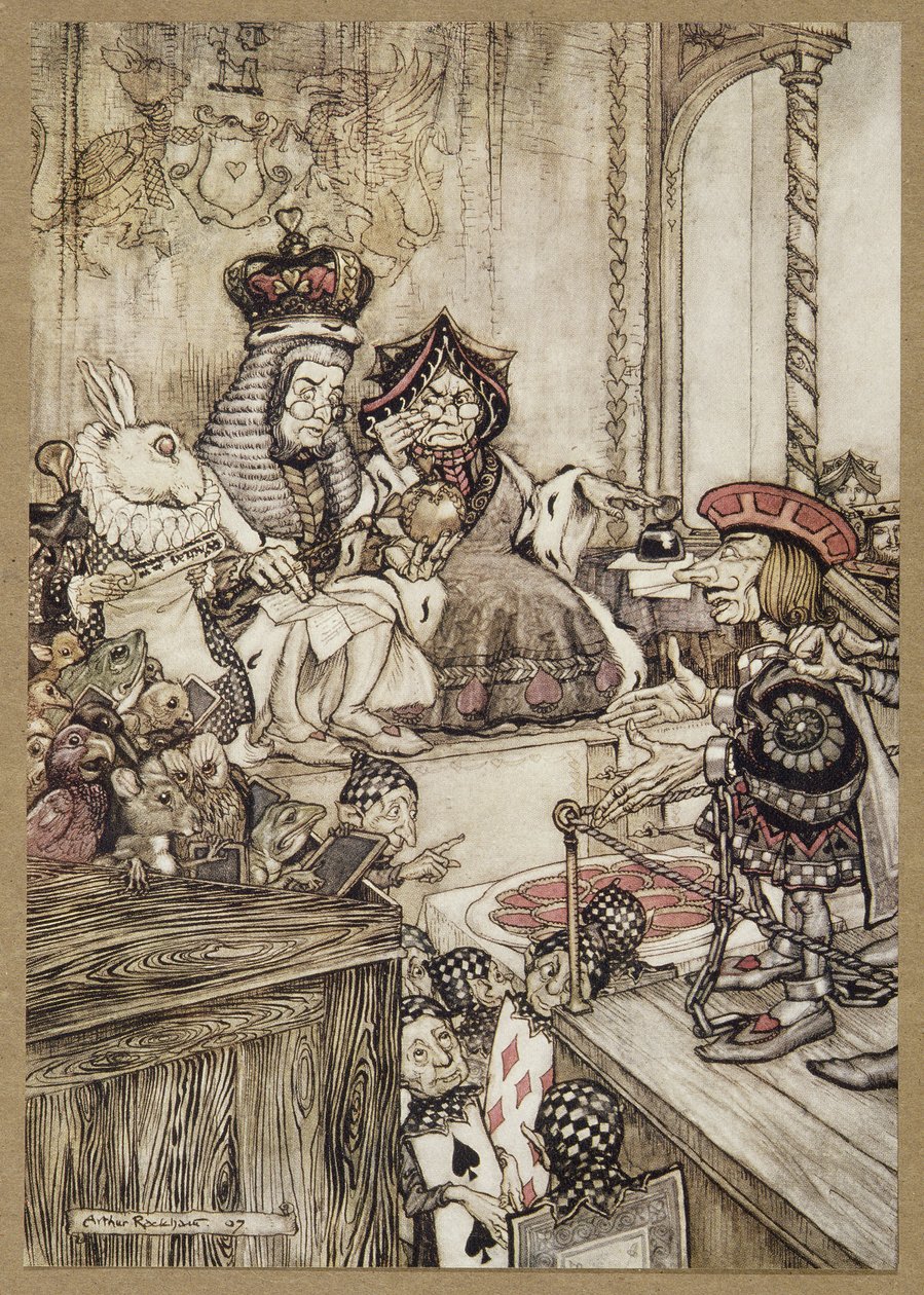 Who Stole the tarts?, z Alice