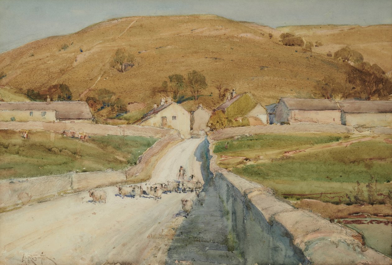 Coniston, Wharfedale, Yorkshire autorstwa Arthur Reginald Smith