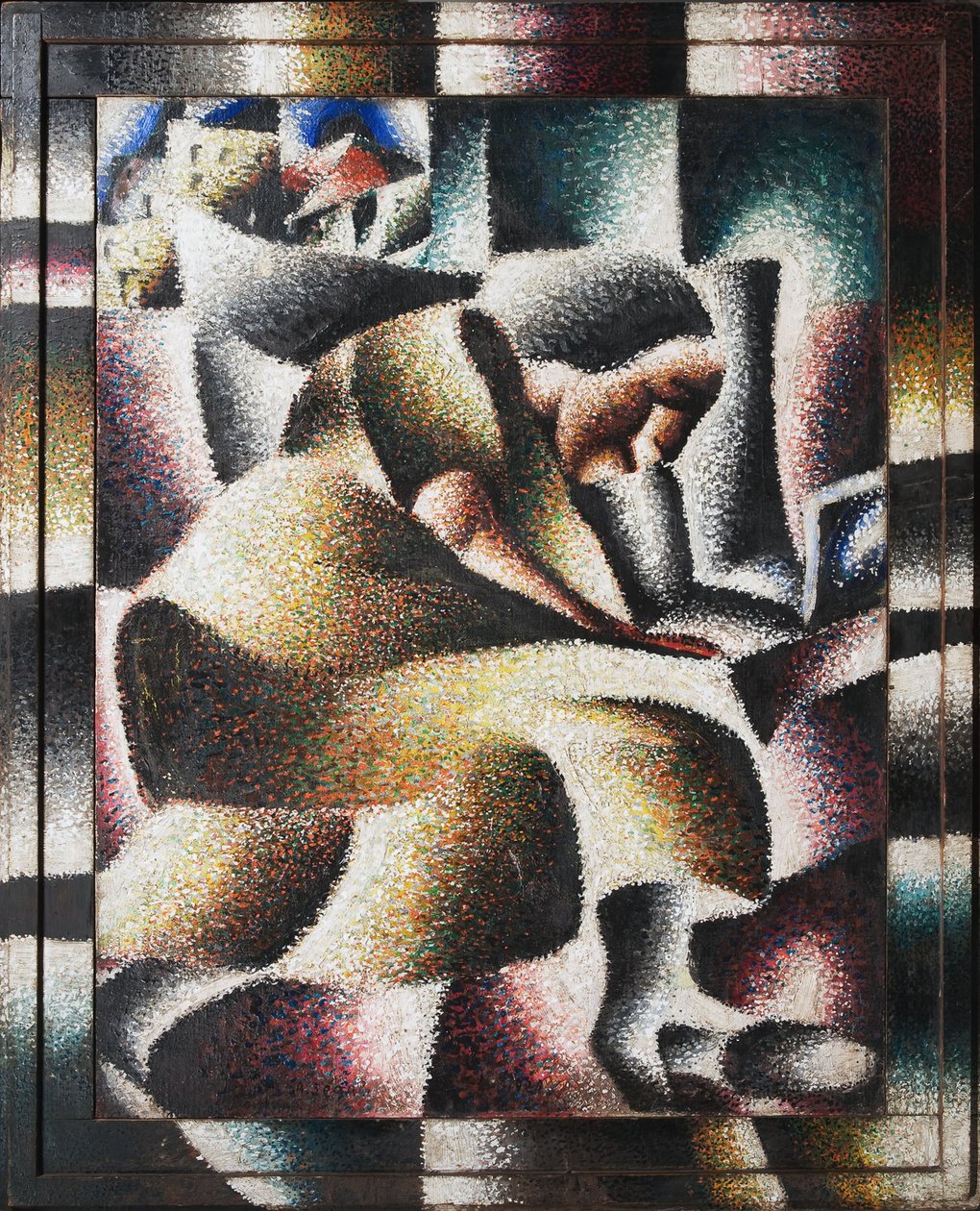 Kobieta czytająca, 1920. autorstwa Arthur Segal