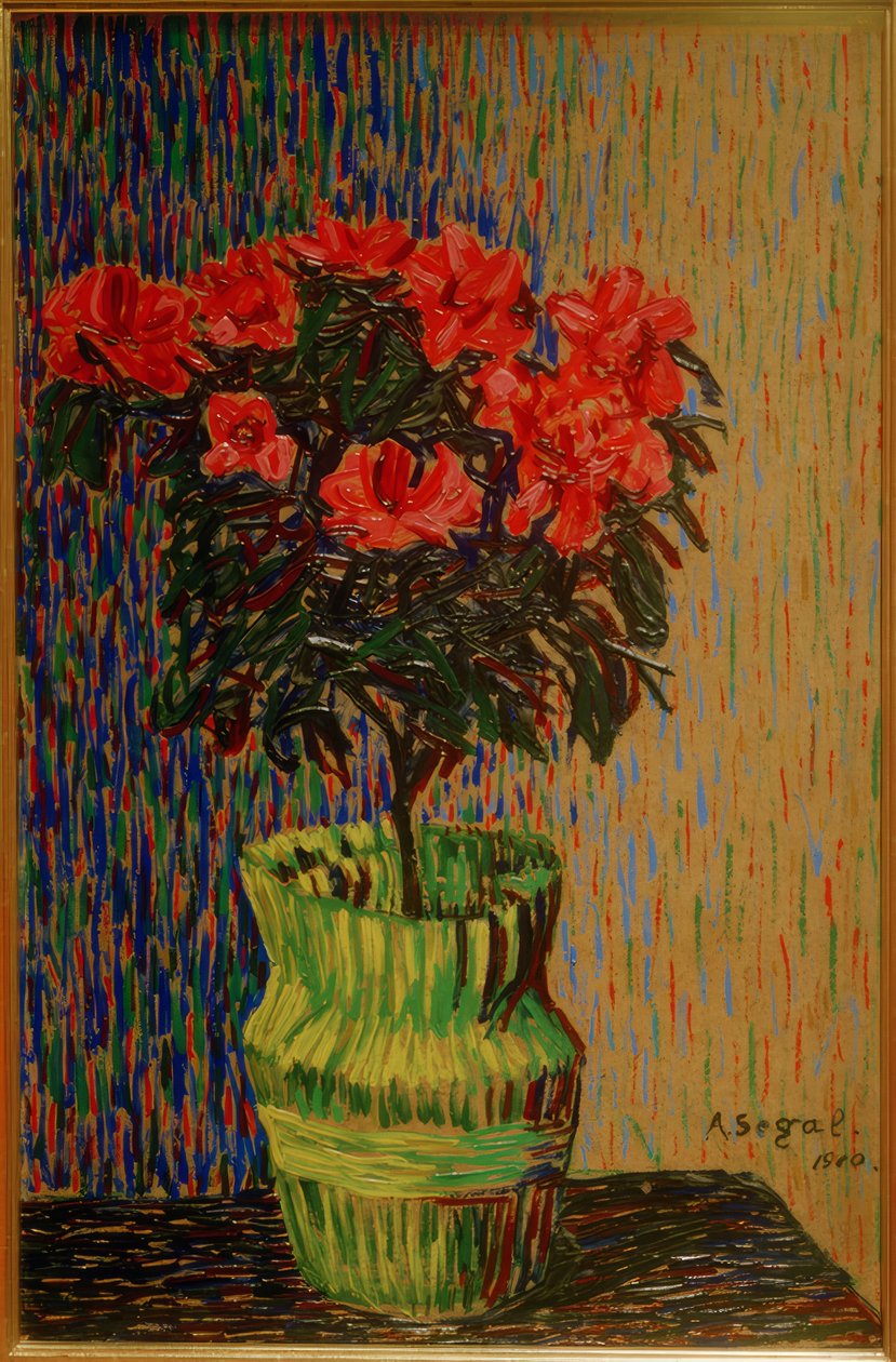 Azaleentopf autorstwa Arthur Segal