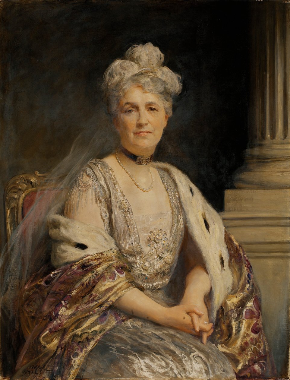 Pani Cass Gilbert autorstwa Arthur Stockdale Cope