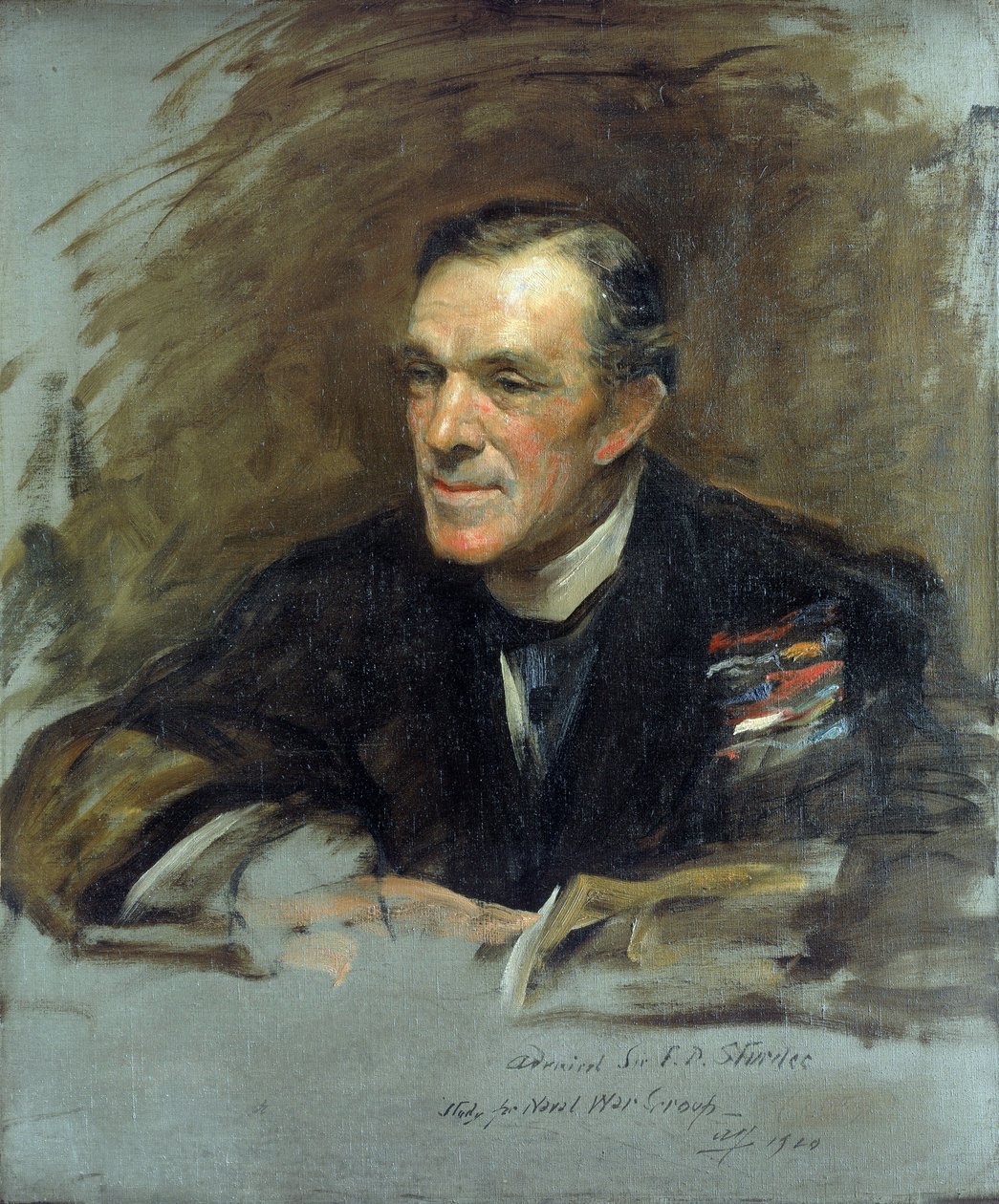 Portret admirała floty Sir Fredericka Dovetona Sturdee