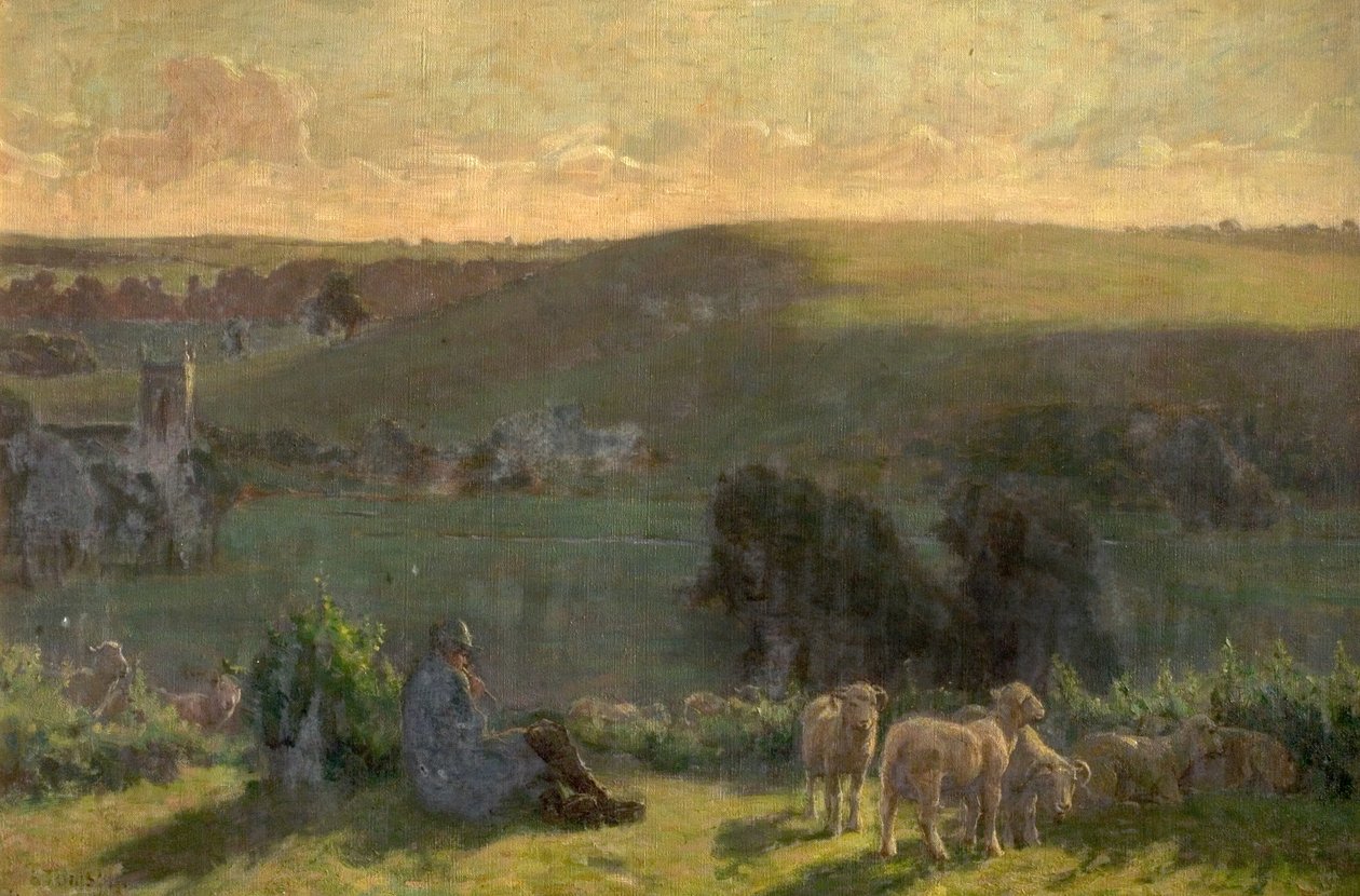 W Down Country, 1900 autorstwa Arthur Tomson