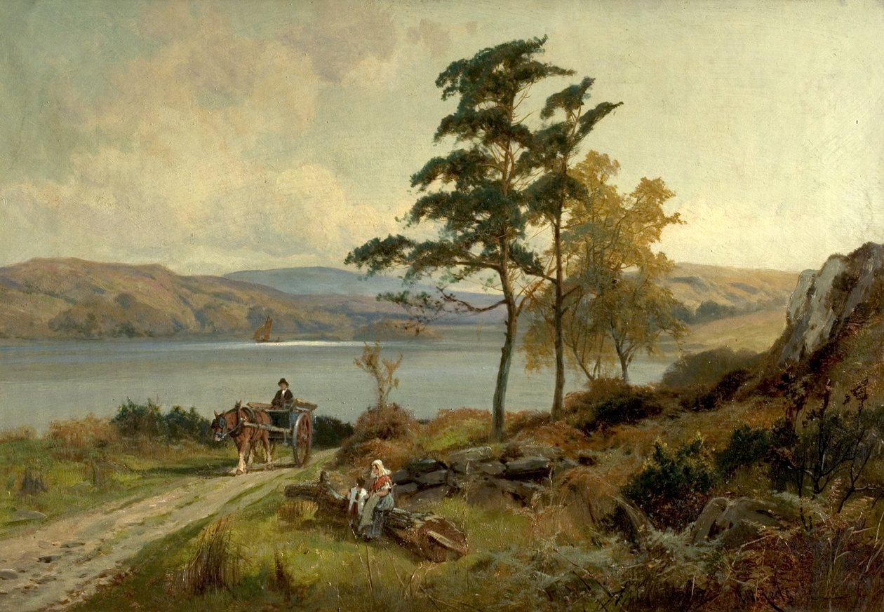 W pobliżu Betws-y-Coed, Północna Walia autorstwa Arthur Walker Redgate
